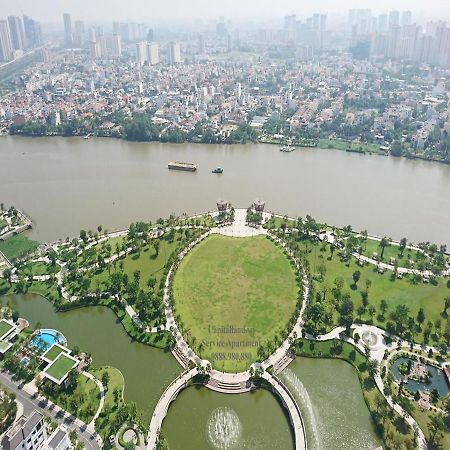 Vinhomes Central Park Apartment Landmark Can Ho Dv Ho-Chi-Minh-Stadt Exterior foto