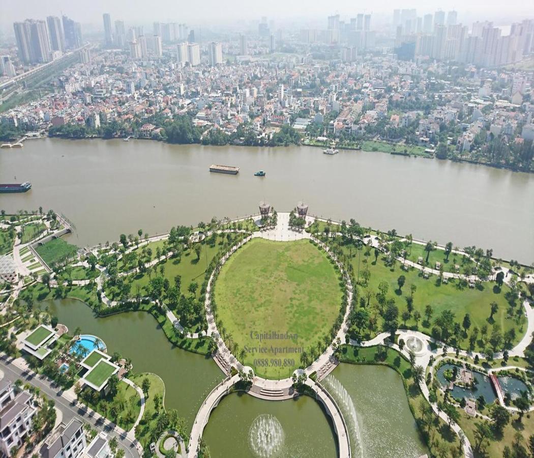 Vinhomes Central Park Apartment Landmark Can Ho Dv Ho-Chi-Minh-Stadt Exterior foto