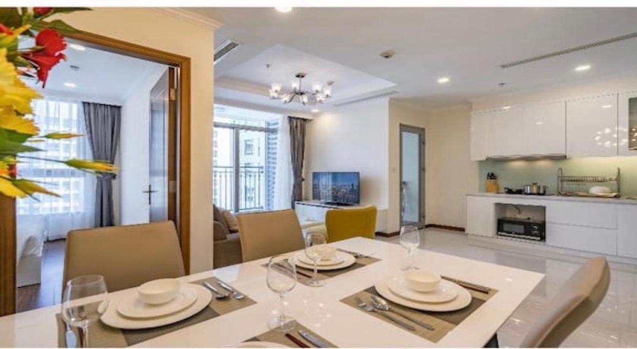Vinhomes Central Park Apartment Landmark Can Ho Dv Ho-Chi-Minh-Stadt Exterior foto